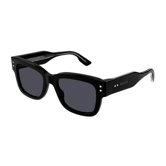 NEW GUCCI SUNGLASSES GUCCI GG1217S 001 BLACK EYEWEAR - Picture 1 of 2